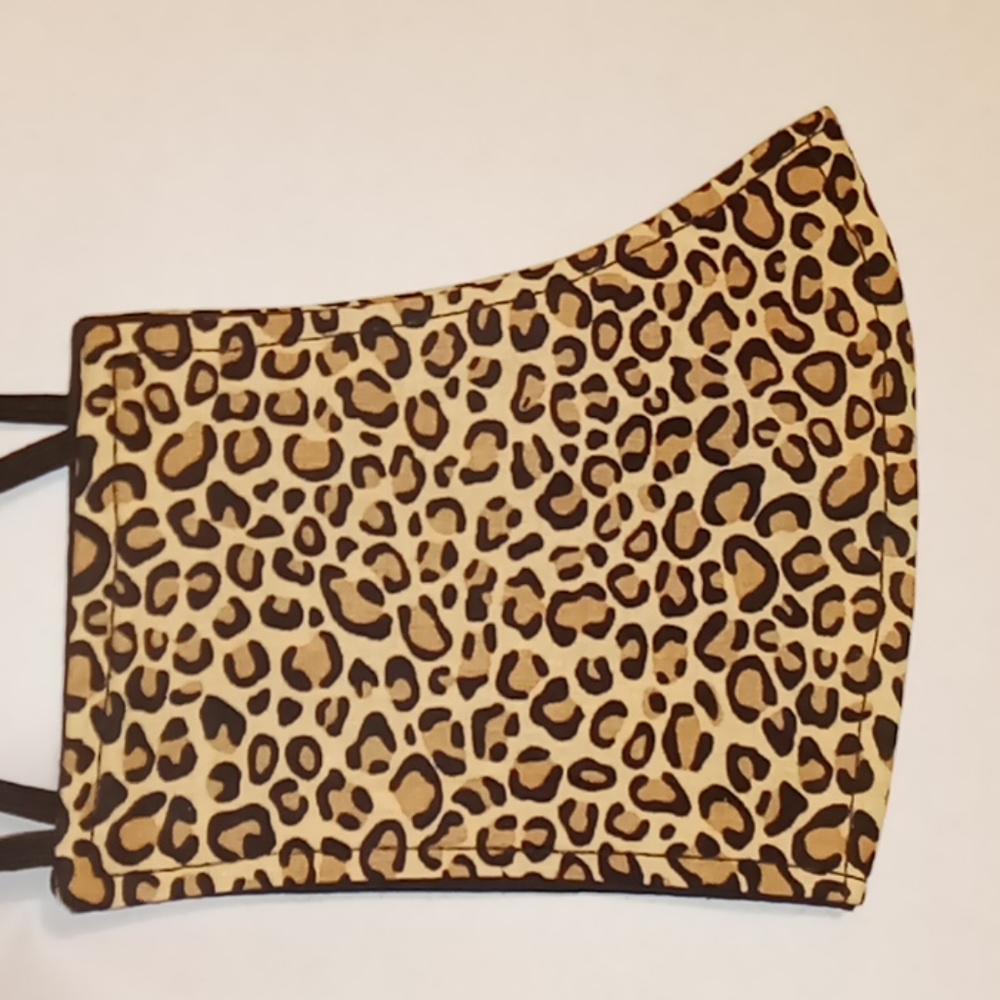 Cheetah Print Reversible Face Mask